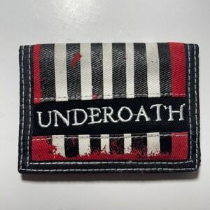 Y2K Underoath Rock Band Canvas Wallet‎